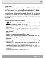 Preview for 29 page of Steba WK 10 Bianco Instructions For Use Manual