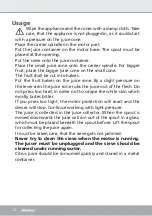 Preview for 12 page of Steba ZP 3 Instructions For Use Manual