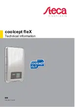 Steca coolcept fleX Series Technical Information предпросмотр