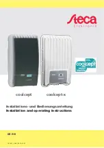 Steca coolcept StecaGrid 1800 Installation And Operating Instructions Manual preview