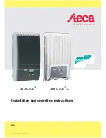 Preview for 1 page of Steca coolcept3 StecaGrid 3203 Installation And Operating Instructions Manual