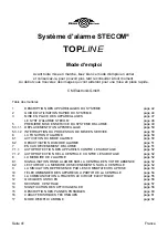 Preview for 41 page of Stecom TOPLINE Operating Instructions Manual