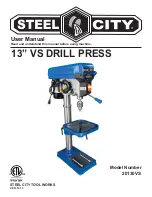 Предварительный просмотр 1 страницы Steel City 20130VS User Manual