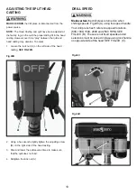 Предварительный просмотр 21 страницы Steel City 20530 User Manual