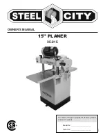 Steel City 35-215S3 Owner'S Manual preview