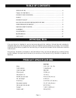 Preview for 3 page of Steel City 35-215S3 Owner'S Manual