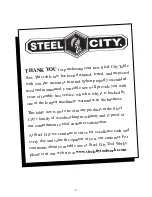 Preview for 2 page of Steel City 35635 User Manual