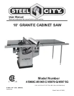 Предварительный просмотр 1 страницы Steel City 35964 User Manual