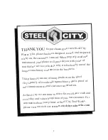 Предварительный просмотр 2 страницы Steel City 40260H User Manual