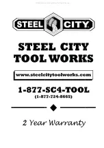 Предварительный просмотр 33 страницы Steel City 40300H User Manual