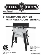 Предварительный просмотр 1 страницы Steel City 40630CH User Manual