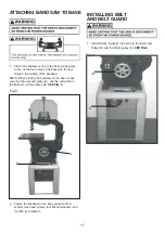 Предварительный просмотр 17 страницы Steel City 50125 User Manual