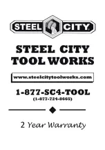 Предварительный просмотр 33 страницы Steel City 50125 User Manual