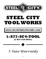 Предварительный просмотр 35 страницы Steel City 55230 User Manual