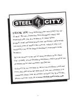 Предварительный просмотр 2 страницы Steel City 65105 User Manual