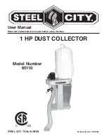 Preview for 1 page of Steel City 65110 User Manual