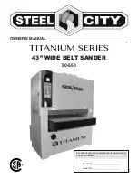 Steel City TITANIUM 50-550 Owner'S Manual preview