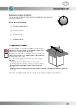 Предварительный просмотр 23 страницы Steel Cucine W7-3 Instruction Manual