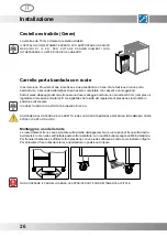 Предварительный просмотр 26 страницы Steel Cucine W7-3 Instruction Manual