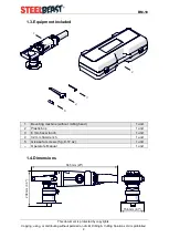 Preview for 4 page of SteelBeast BM-18 Operator'S Manual