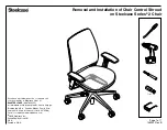 Steelcase 2 Series Removal And Installation Instructions предпросмотр