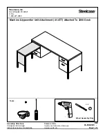 Preview for 1 page of Steelcase 41-ATT Assembly Directions