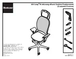 Steelcase 464 Leap Assembly Instructions Manual preview