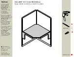 Steelcase 9000 E.I.P. Corner Work Surface Series Assembly Instructions preview