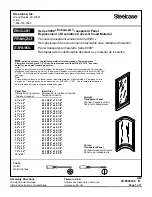 Preview for 1 page of Steelcase 9000 Series Replacement