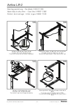 Предварительный просмотр 4 страницы Steelcase Activa Lift 2 H650-1300 Assembly Instruction Manual