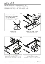 Предварительный просмотр 7 страницы Steelcase Activa Lift 2 H650-1300 Assembly Instruction Manual