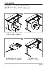 Предварительный просмотр 10 страницы Steelcase Activa Lift 2 H650-1300 Assembly Instruction Manual