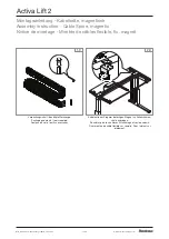 Предварительный просмотр 12 страницы Steelcase Activa Lift 2 H650-1300 Assembly Instruction Manual