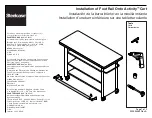 Steelcase Activity Installation Instructions предпросмотр