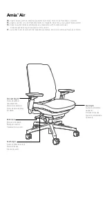 Preview for 2 page of Steelcase Amia Air User Manual