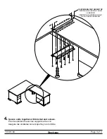 Предварительный просмотр 3 страницы Steelcase Arbor Return Unit Assembly Directions