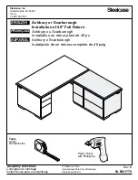 Предварительный просмотр 1 страницы Steelcase Ashbury 48" Full Return Installation