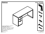 Steelcase Avenir KD Desk Assembly Instructions Manual preview