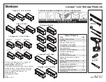 Preview for 1 page of Steelcase c:scape Low Storage Series Assembly Instructions Manual