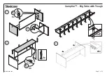 Предварительный просмотр 7 страницы Steelcase Campfire Big Table Assembly Instructions Manual