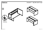 Предварительный просмотр 12 страницы Steelcase Campfire Big Table Assembly Instructions Manual