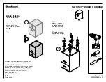 Steelcase Currency Mobile Pedestal Quick Start Manual предпросмотр