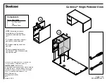 Preview for 1 page of Steelcase Currency Single Pedestal Desk Manual