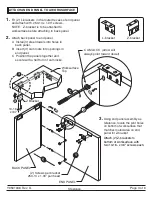 Предварительный просмотр 3 страницы Steelcase DOUBLE PEDESTAL DESK Assembly Directions