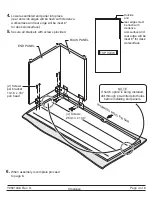 Предварительный просмотр 4 страницы Steelcase DOUBLE PEDESTAL DESK Assembly Directions