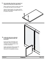 Preview for 2 page of Steelcase Elective Elements End Panel Assembly Directions