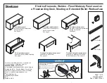 Предварительный просмотр 1 страницы Steelcase Elective Elements Fixed Modesty Panel Manual