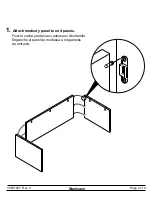 Предварительный просмотр 2 страницы Steelcase Elective Elements Freestanding Desk Shell Installation