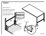 Предварительный просмотр 5 страницы Steelcase Elective Elements Gate Leg Assembly Instructions Manual