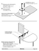 Preview for 2 page of Steelcase Elective Elements Spanner Worksurface Quick Start Manual